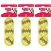 KONG Squeakair - Palla da Tennis per Cani, Misura Media, 9 Pezzi