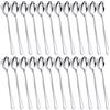 PionStar Set di 24 cucchiaini da caffè, Set di cucchiai lunghi in acciaio inox PionStar, (7,7/19,5 cm), Lavabile in lavastoviglie, Cucchiaini da dolce/Cucchiai Sundae/Cucchiai da dessert per casa/ristorante