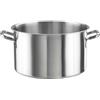 PINTINOX Tender casseruola fonda 2 manici inox Ø cm 40x24h 30litri