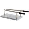 ILSA Morsa prosciutto acciaio inox 18/10 base in pietra 1079