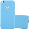 Cadorabo Custodia per Huawei P8 LITE 2017 / P9 LITE 2017 in CANDY BLU - Morbida Cover Protettiva Sottile di Silicone TPU con Bordo Protezione - Ultra Slim Case Antiurto Gel Back Bumper Guscio