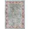 Elle Decoration Keshan Masad - Tappeto orientale a pelo corto, stile vintage, orientale orientale, classico, per soggiorno, sala da pranzo, corridoio o camera da letto, colore giada verde, 80 x 200 cm