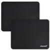 cimetech Comodo tappetino per mouse Gioco da superficie Superfine Sensori di seta liscia Pulisci lavabile per computer portatile (normale 2 pezzi, nero)
