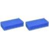 Haquoss Spugna Filtrante, 15 PPi, Grana Grossa, 5X20X10 cm (Confezione da 2)