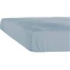 De Witte Lietaer Case Coprimaterasso in Jersey, Cotone, Blu Ghiaccio, King Size, 180x200x40 cm