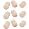 Rayher Palline Legno Grezzo, 25Mm Ø, Busta 6 Pz, 6252400 (Confezione da 3)