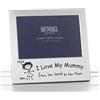 Shudehill Giftware I Love My Mummy Cornice portafoto Compleanno Natale Festa della Mamma Regalo