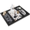 lachineuse - Giardino di meditazione zen - Portacandele asiatico - Decorazione zen - Giardino con sabbia - Atmosfera asiatica - Interni per ufficio - Idea regalo giapponese - Arredamento asiatico