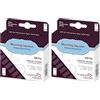 Scrapbook Adhesives by 3L Mounting Squares, Clear, 6 x 13mm (Confezione da 2)