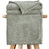 GC GAVENO CAVAILIA Coperta in Pile Soffice per Letto e Divano, Copriletto Confortevole, Termica, Calda e Accogliente, Elegante Coperta Jacquard (130 x 180 cm)