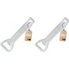 Westmark 61772270 Levacapsule, Acciaio, Argento, 13,4 x 4 x 3 cm, Steel, 13.4 x 4 x 3 cm (Confezione da 2)