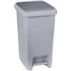 Adatto-M T909961 Pattumiera a pedale polipropilene grigio 60 litri