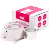 PINK Cosmetics Professionale Scaldacera Cera Salone 450 ml di PINK Cosmetics - Pratico dispositivo di riscaldamento per tutte le cere depilatorie e paste di zucchero - Fornelli scaldacera per depilazione