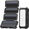 Does not apply Power Bank Solare per Cellulari 20000Mah Caricabatterie Solare Portatile Da Este