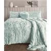 Lizzie Jacobs, Set copripiumino Cuddles in pile a pelo lungo, double-face, morbido, soffice, raffinato, caldo, comodo, confortevole, coccoloso (singolo, carta da zucchero)