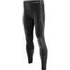 Generico Pantaloni Calzamaglia Termica Uomo Invernale Nera per Sci Outdoor Ciclismo Lavoro Ideale per Proteggere dal Freddo Race 3 XTECH Made in Italy (IT, Testo, S, M, Regular, Regular, Nero)