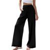 SHEKINI Pantaloni Donna Eleganti Larghi Estivi Donna Pantalone Palazzo con Tasche e Coulisse Pants Gamba Larga Vita Alta Casual Pantalone