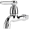 EBTOOLS Rubinetto per Lavabo a Parete, Monocomando da Cromato, Argento