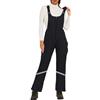 LDZYXY Natale 2024 Donna Pantaloni da Sci Invernali Impermeabili Neve Complessivi Tuta Snowboard con Bretelle Regolabili Pantaloni da Sci Donna Pantaloni Sci (Nero, XXL)
