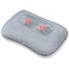 Beurer MG 145 cuscino massaggiante, massaggiatore schiena collo per massaggio shiatsu rilassante, funzione riscaldante, copertura lavabile, 4 testine massaggianti, grigio