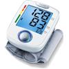 Beurer BC 44 Misuratore di Pressione da Polso, Display Illuminato Blu, Rilevazione Aritmie, Pulsante Start/Stop, Scala Colorata OMS, Custodia Inclusa, Dispositivo Medico