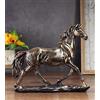 JXCBXJ Scultura di cavalli,Statua in resina di cavallo, scultura decorativa a forma di cavallo, decorazione di sculture di animali,per decorazione per casa e ufficio.
