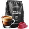 La Capsuleria Caffè CREMA DI NAPOLI (80 Capsule) compatibili con Bialetti (anche con modello Gioia e macchine con chip), 8 Pack Salva Aroma da 10 Capsule, gusto ricco e crema densa e persistente (La Capsuleria)