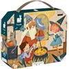 Janod - Puzzle Magia - Puzzle 200 Pezzi in Cartone FSC - Sviluppa la Pazienza e la Concentrazione - Fabbricato in Francia - Puzzle per Bambini dai 7 Anni, J02548