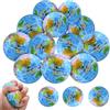 JOKILY 12 Mini Palloni Sportivi, Mini Palline in Schiuma per Bambini e Adulti, Palla Antistress da Calcio, Pallone da Calcio Piccolo, Palle Antistress da Calcio, Set di 12, Terra