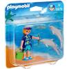 Playmobil 5876 - Duo Pack Dolphin Trainer con Delfini