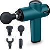 Beurer MG99 - Pistola massaggiante compatta, mini massaggiatore per tessuti profondi con 4 accessori, potente massaggio per alleviare la tensione, massaggiatore portatile con 5 livelli di intensità,