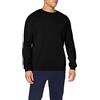 Mizuno Athletic Crew, Maglietta a Maniche Lunghe Uomo, Nero, L