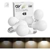 GY Lampadine LED E27 Dimmerabili, 9.5W (Equivalenti a 100W), 1521 Lumen, 4000K Luce Naturale, Attacco E27, Nessun Sfarfallio, 6 Pezzi