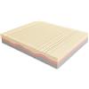 Baldiflex Emporio Materasso Matrimoniale Memory 3D Sweet Armony, 160x200cm, H25cm, 8cm Memory, 11 Zone di portanza differenziata, sfoderabile e Lavabile Aloe Vera
