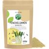 Alpi Nature Semi di Finocchio Macinati 250g, Semi Finocchio Essiccati e Macinati per Cucina