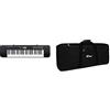 Casio Musical Instruments CTK-240 - Tastiera Pianoforte Digitale a 49 Tasti, 100 Timbri, 100 ritmi e 50 Brani, Nero & TIGER 61 Borsa per Tastiera, Tasti con Cinghie, 970 x 375 x 140 mm, Nero