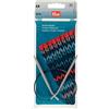 Prym 211275 - Ferri circolari per lavorare a maglia, in alluminio, 40 cm, 4,50 mm, colore: Grigio
