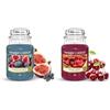 Yankee Candle Candela Profumata In Giara Grande, Amarena, Durata Fino A 150 Ore & Candela profumata in giara grande | Delizia al gelso e ai fichi