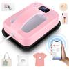 AKEYDIY 5586_B_EU - Pressa per trasferimento intelligente, 12,7 x 17,8 cm, colore: Rosa