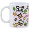 Stor Tazza in Ceramica Minecraft 325ml - Tazza da Colazione con Design Originale in Sublimazione - Prodotto Ufficiale Marvel - Ideale per Caffè e Tè