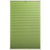BLINDECOR | Tenda plissettata senza trapano, tenda plissettata traslucida per finestre | poliestere | 70 x 140 | 608 verde