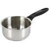 Crealys 501204 - Pentolino 14 cm, in Acciaio Inox, Colore Grigio