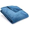 Amadeus Adept Home Plaid blu notte, collezione a scacchiera, 130 x 170 cm, Amadeus