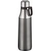 alfi CITY BOTTLE LOOP 500ml, cool grey mat, borraccia in acciaio con tracolla, robusto thermos ermetica, tiene freddo per 12 ore, ermetica, borraccia per bevande gassate, per lavastoviglie