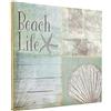 MCS Beach Life Expandable Scrapbook Dieci Pagine per Album di Ritagli, 12 x 12 cm, Carta, Verde, 13.5 x 12.5 Inches