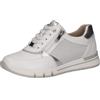 CAPRICE Comfort Sneaker da donna bassi con cerniera a taglio basso, Oro (Lt.Gold Comb), 40 EU