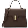 Carlheim, Gotland Genuine Leather collection, Estelle Genuine Leather Handbag (Brown)