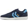 hummel Synth Perfetto per LA Pallamano. CAMOSCIO, Scarpe da Ginnastica Unisex-Adulto, Iris Nera, 41 EU
