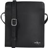 Calvin Klein Uomo Borsa a Tracolla Mono Logo Phone Piatta, Nero (Na Black), Taglia Unica