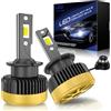 SHINYY Lampadine D4S D4R LED Fari, 2026 Nuovo CANbus Senza Errore 120W 22000LM 6500K Bianco Lampade LED D4S Anabbaglianti Abbaglianti per Auto per Sostituzione delle Alogene e Xeno HID, 2PCS